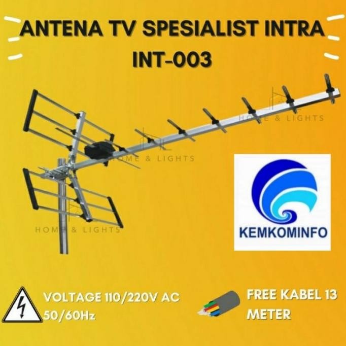 ANTENA TV LED LCD LUAR OUTDOOR INTRA DIGITAL ANTENA HEMAT