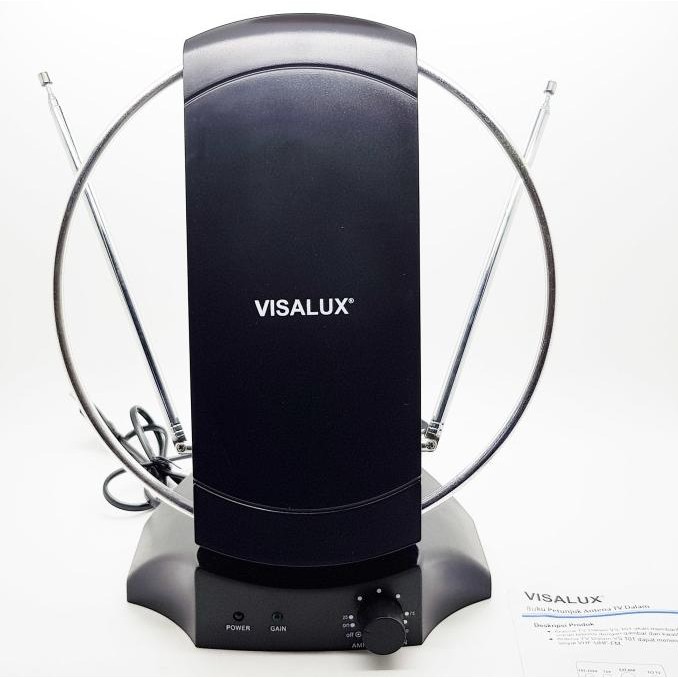 ANTENA INDOOR BOSTER VISALUX VS-101 / ANTENA BOSTER / ANTENA TV FORSALE