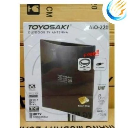 ANTENA TV INDOOR OUTDOOR TOYOSAKI AIO 220 TERBAIK