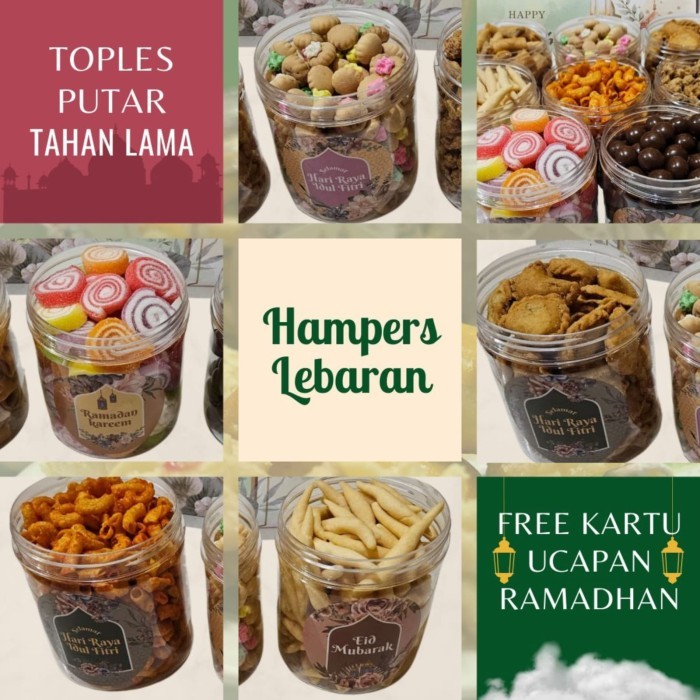 

HAMPER LEBARAN HAMPERS PARCEL KUE KERING NASTAR PREMIUM HALAL