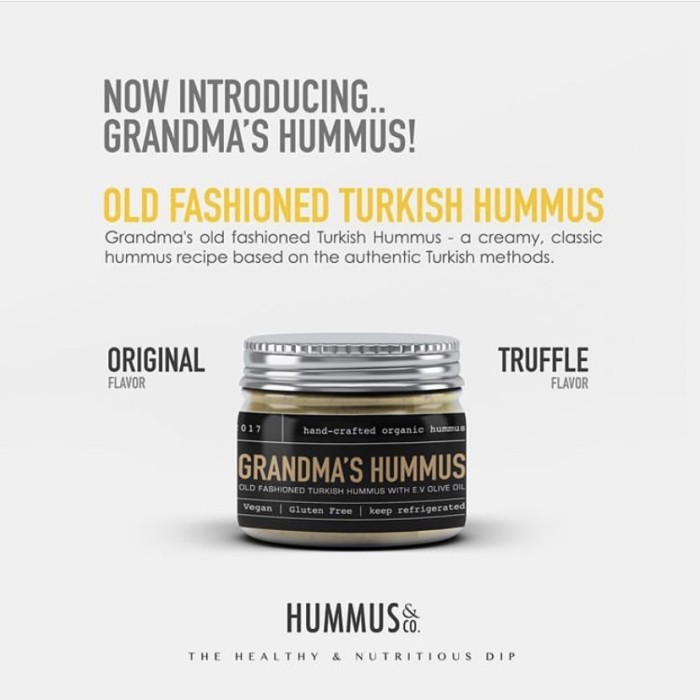 

Grandmas Authentic Turkish Hummus (Original)