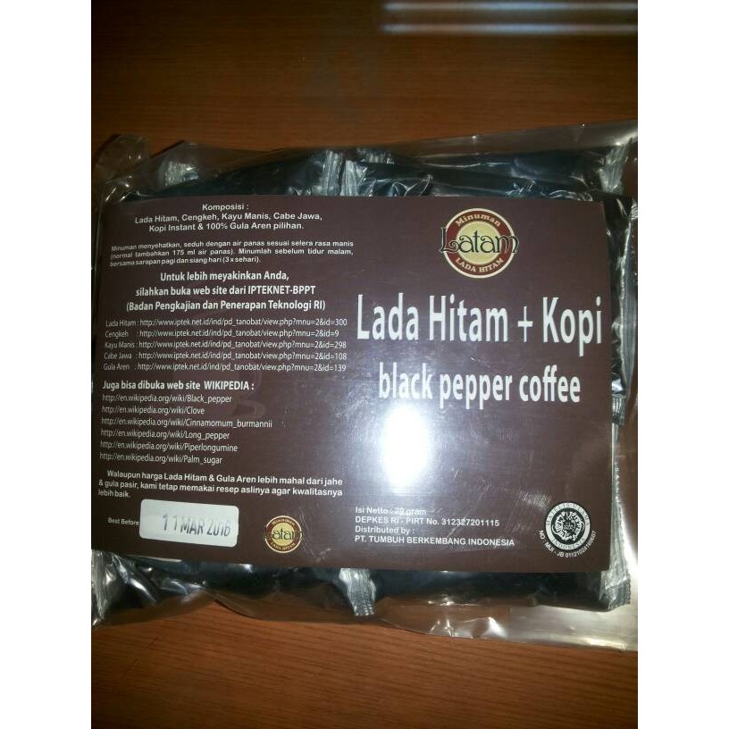 

PROMO! Kopi Lada Hitam