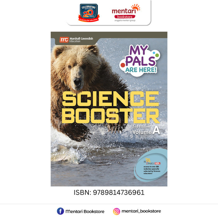 

TERBARU! Marshall Cavendish My Pals Are Here! Science Booster A & B 2nd Edition