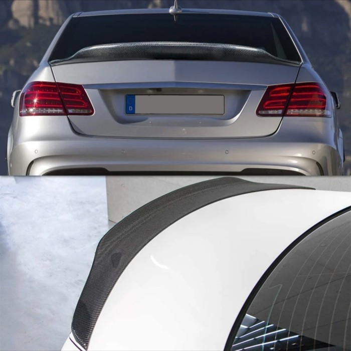 Jual Spoiler Ducktail Mercedes Benz W212 Carbon Kevlar