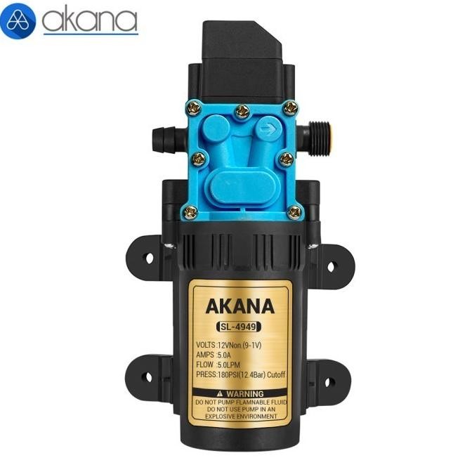 POMPA DC 12 VOLT AKANA 4949 - OTOMATIS TEKANAN TINGGI PROMO