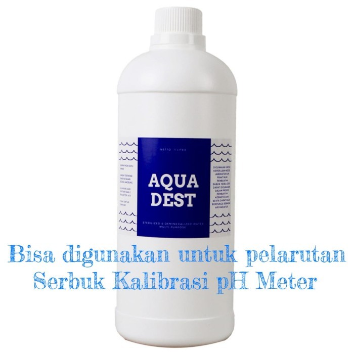 Aquadest / Air Murni (H2O) 1 Liter