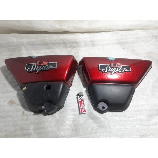 side cover samping box tutup aki yamaha L2S - L2SN - L2 SUPER NOS