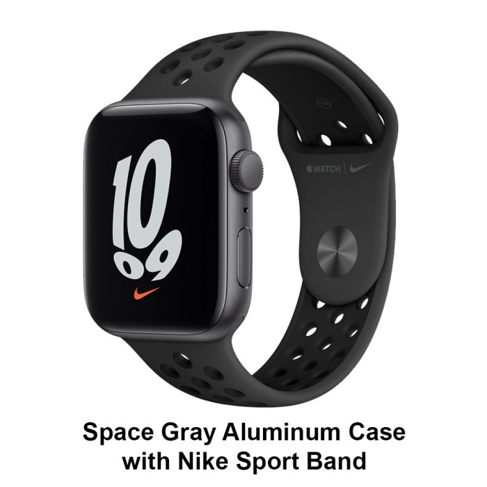 Apple Watch Nike+ Series SE 44mm 40mm Black Space Grey, Silver White 6