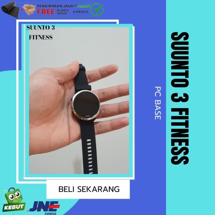 JAM SUUNTO 3 FITNESS ORIGINAL SMARTWATCH SPORT TRACKER ORIGINAL 100%