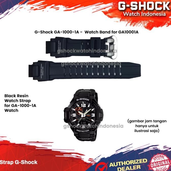 TERBARU TALI STRAP G-SHOCK GA-1000-1A GA-1000 GA1000 ORIGINAL