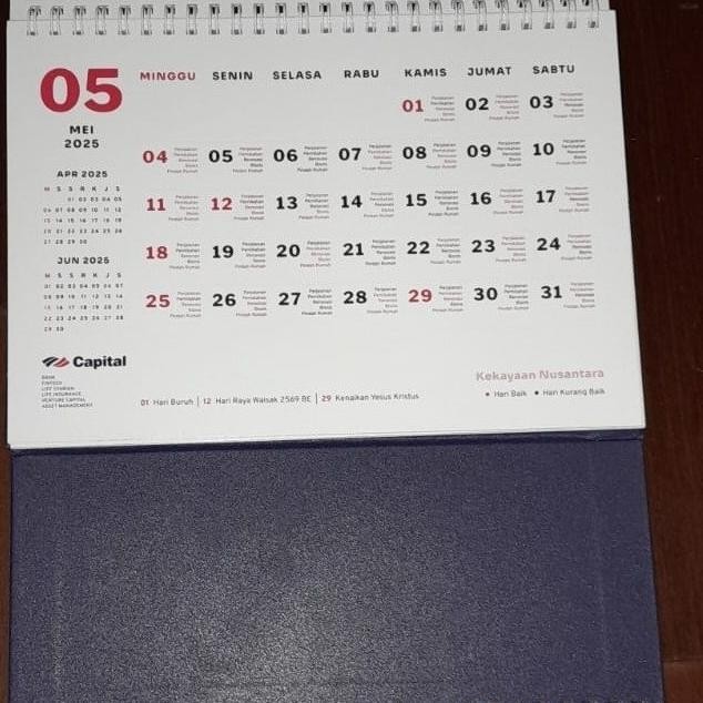 

Kalender Meja, Sobek, Bank Of China, Capital, Bca Original Dan Terpercaya