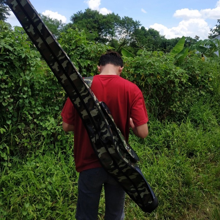 Tas Joran Pancing Hard Case 150 Cm ( Mangkuk )