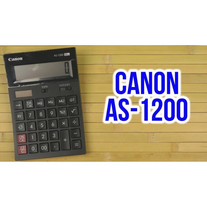 

Canon Calculator AS-1200