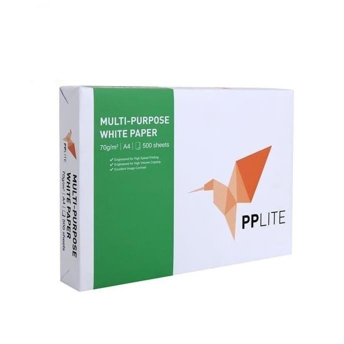 

[Gojek/Grab] Kertas Hvs A4 Pplite Pp Lite 75Gr Print Fotocopy 1 Dus Original Dan Terlaris