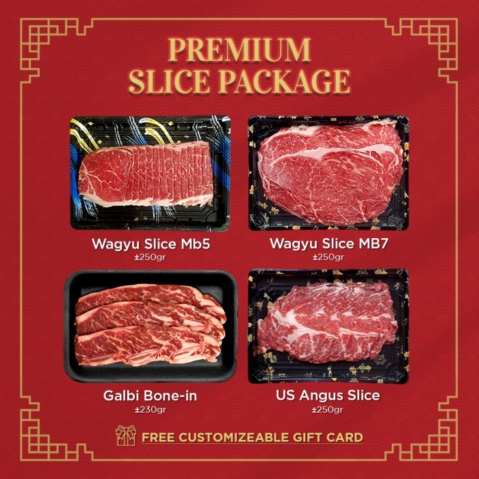 

Cny Hampers Meatbank Imlek Parsel Wagyu Parcel Shabu Yakiniku Hotpot