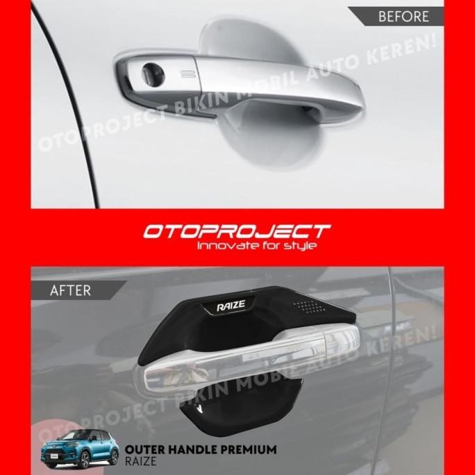 Outer Handle Cover RAIZE ROCKY Cover Handle Pintu Otoproject
