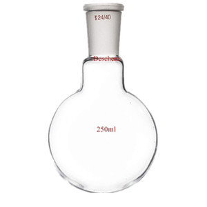 LabTestKit 250ml,24/40,1-Neck,Round Bottom Glass Flask,Single Neck,Lab Boiling Bottle