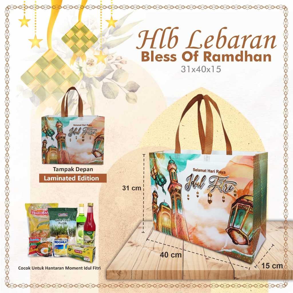 

[Lebaran] Tas Parcel Lebaran Laminasi Uk. 31X40X15