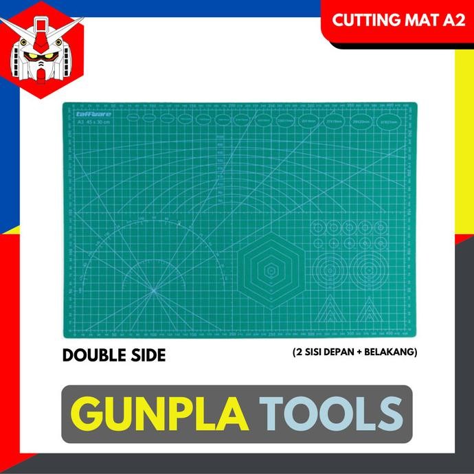 

Promo Cutting Mat A3 Gundam Hobby Tools Double Side COD