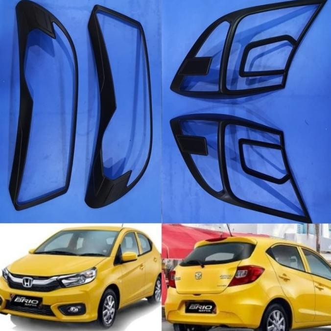 Paket Garnish Depan & Garnish Belakang All New Brio 2019 Hitam  SALE