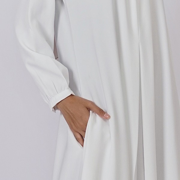 Murah Alea Dress Broken White by BITA Tufine - S Non COD