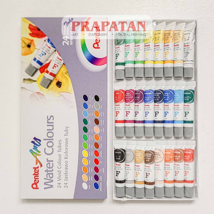

TERBARU Pentel Water Colors 24 warna