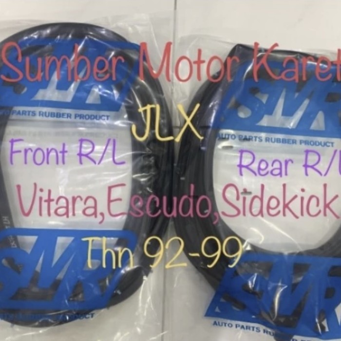 Diskon Karet Pintu Mobil Suzuki Vitara /Sidekick /Escudo ( 2 Pintu Saja )