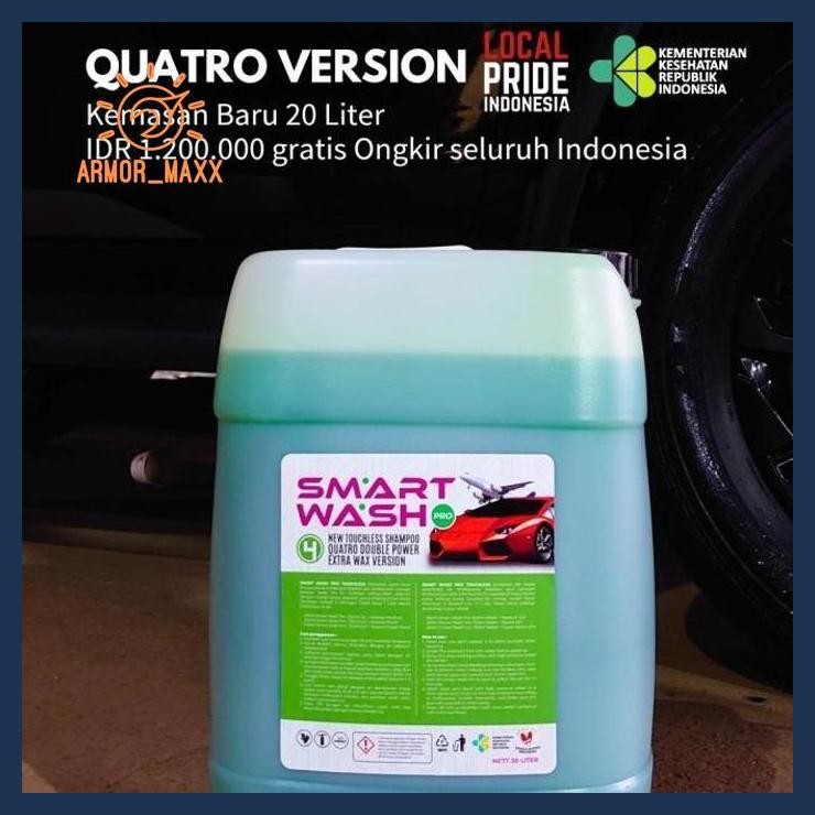Shampoo Touchless Smart Wash Quatro Powerfull