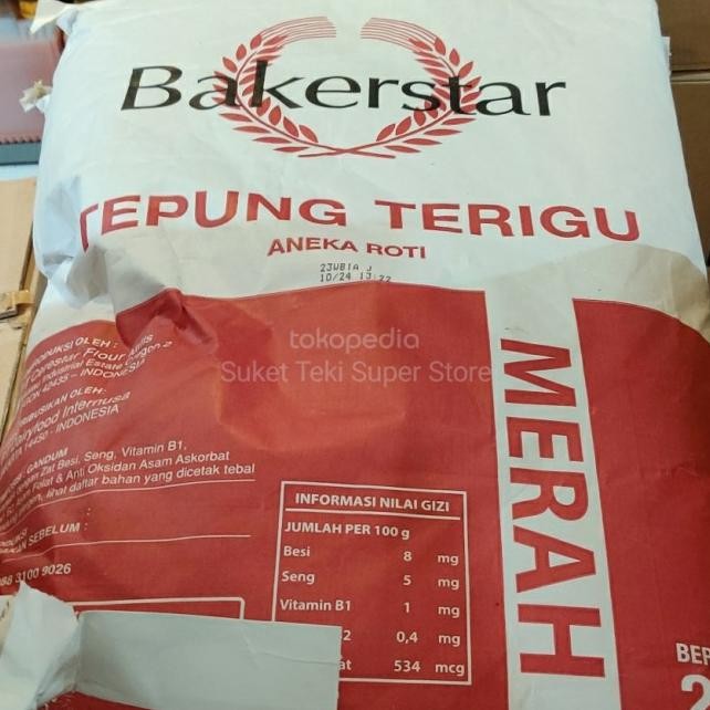 

Baertar Merah 25G Tepung Teru Protein Tinggi