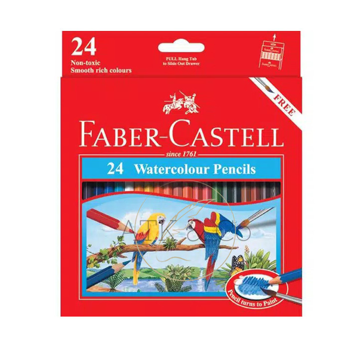 

PROMO Pensil Warna Faber Castell 24 Warna Water Colour