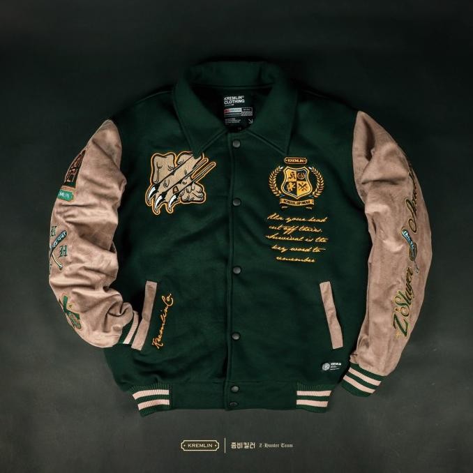 KREMLIN VARSITY JACKET - Z'ACADEMY STOK TERBATAS