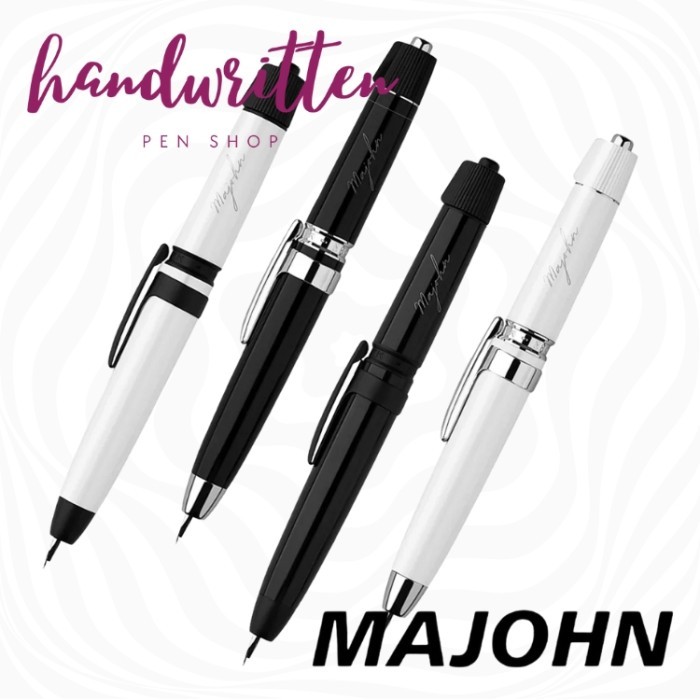 

TERBARU MAJOHN A3 The Silent VP Retractable Fountain Pen HOT SALE!