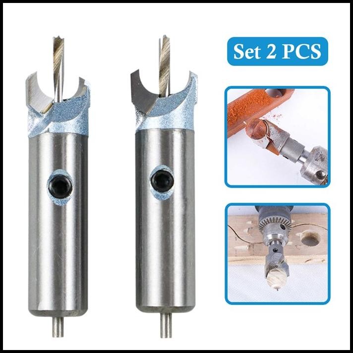 2pc Mata Bor Kayu Tasbih Manik Drill Bit Pembuat Bola Gelang Perhiasan DIY 8mm 10mm 12mm 14mm