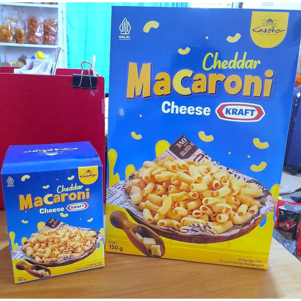 

Raft Macaroni Cheddar Cheee 150 Gr Langung Maan