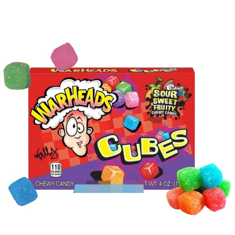 

Warhead Chewy Cube Bo Candy Ua 4 0Z