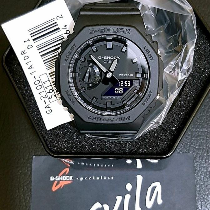 Casio G-Shock GShock GA 2100 - 1A1 / GA2100 - 1A1DR Full Black