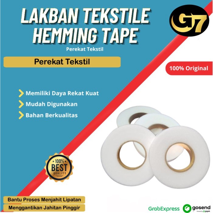 

Lem Kain 2 Sisi Perekat Tekstil Lem Som Lem Sum Visofix Fabric Kuat Praktis Tinggal Pasang Jahitan