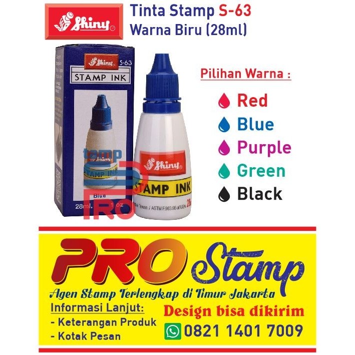

Tinta Stempel Shiny 28Ml