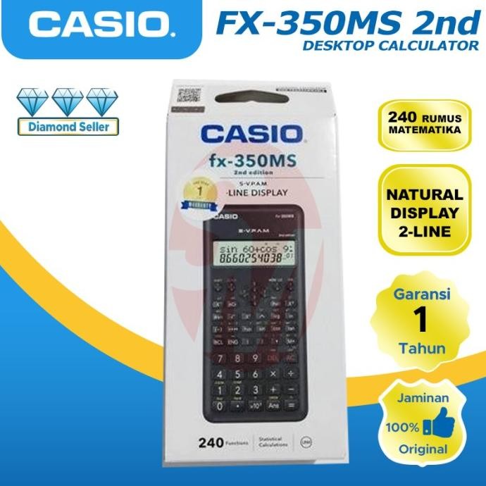 

KALKULATOR CASIO FX 350 MS PLUS