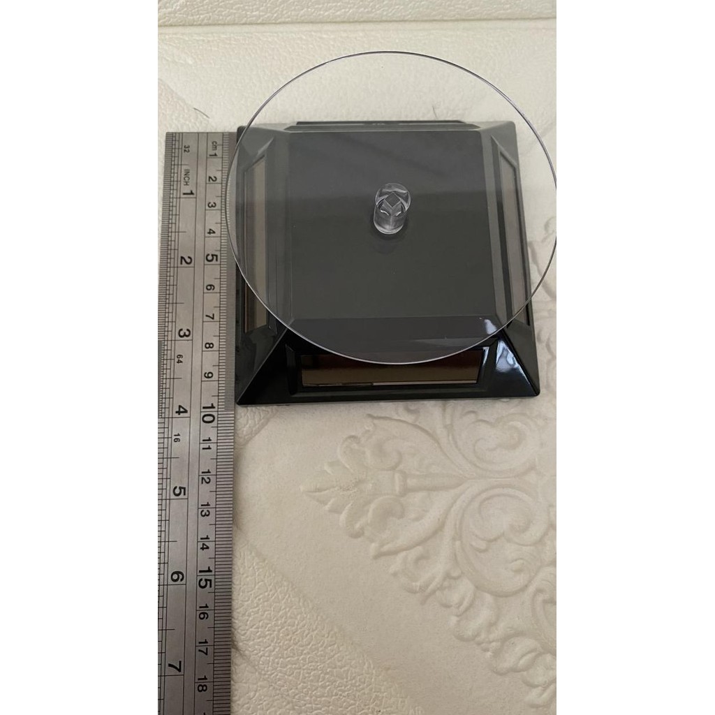 Solar Display Cincin/Tempat Panjangan Toko Etalase Putar Cincin Emas Original Dan Terlaris