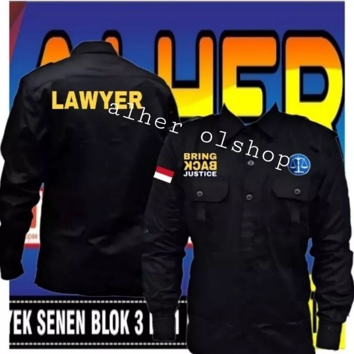 TERLARIS KEMEJA LAWYER BAJU LAWYER SERAGAM LAWYER PDH LAWYER KEMEJA KERJA LAWYER BAJU KERJA LAWYER