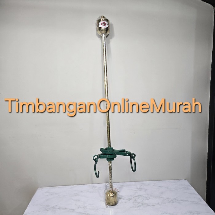 Timbangan Gantung Manual 110 Kg Bandul Kuningan, Dacin Logam 110 Kg