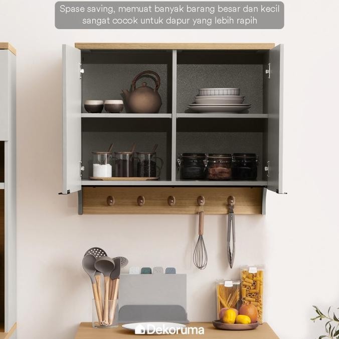 KIYA Kabinet Dapur Gantung / Kitchen Cabinet 80 cm
