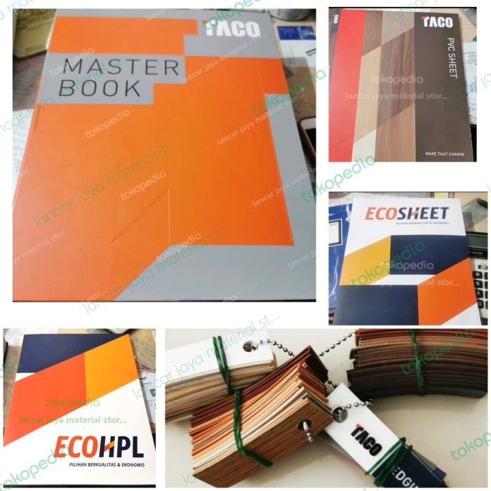 Sale Paket Lengkap Katalog Taco Laminates Hpl Pvc Sheet Edging 2023 2024