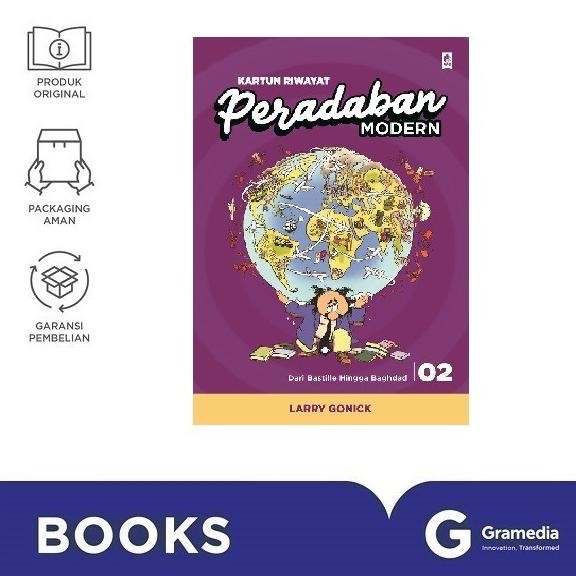 

New Gramedia Buku Kartun Riwayat Peradaban Modern 2 2024