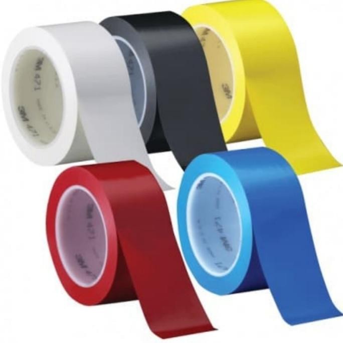 

ORIGINAL USA LAKBAN LANTAI 3M 471 MASKING TAPE 3M FLOOR MARKING BIRU ASLI