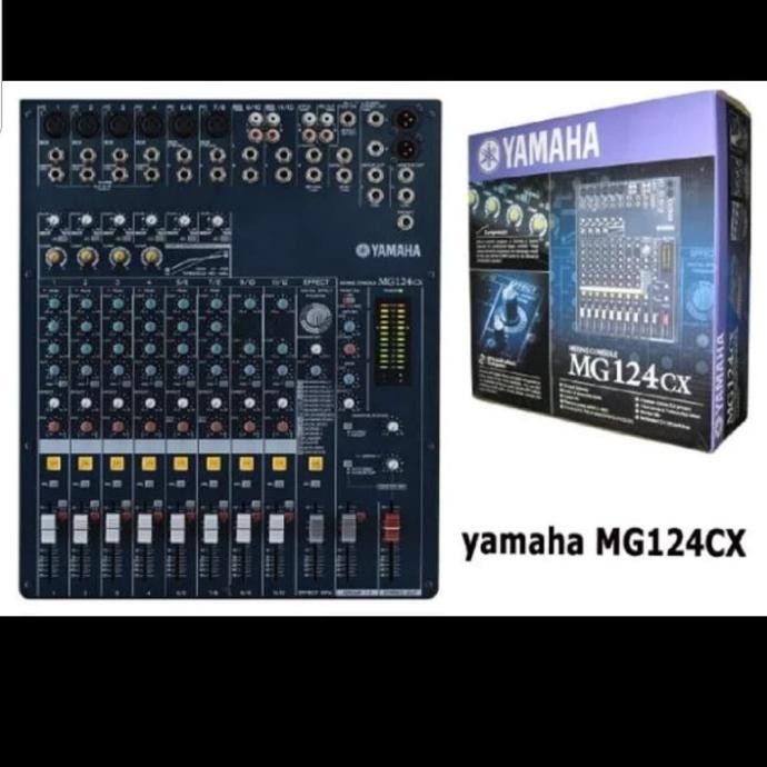Grosir Mixer Audio Mg 124Cx Mg124Cx Mg 124 Cx 12Ch Baru