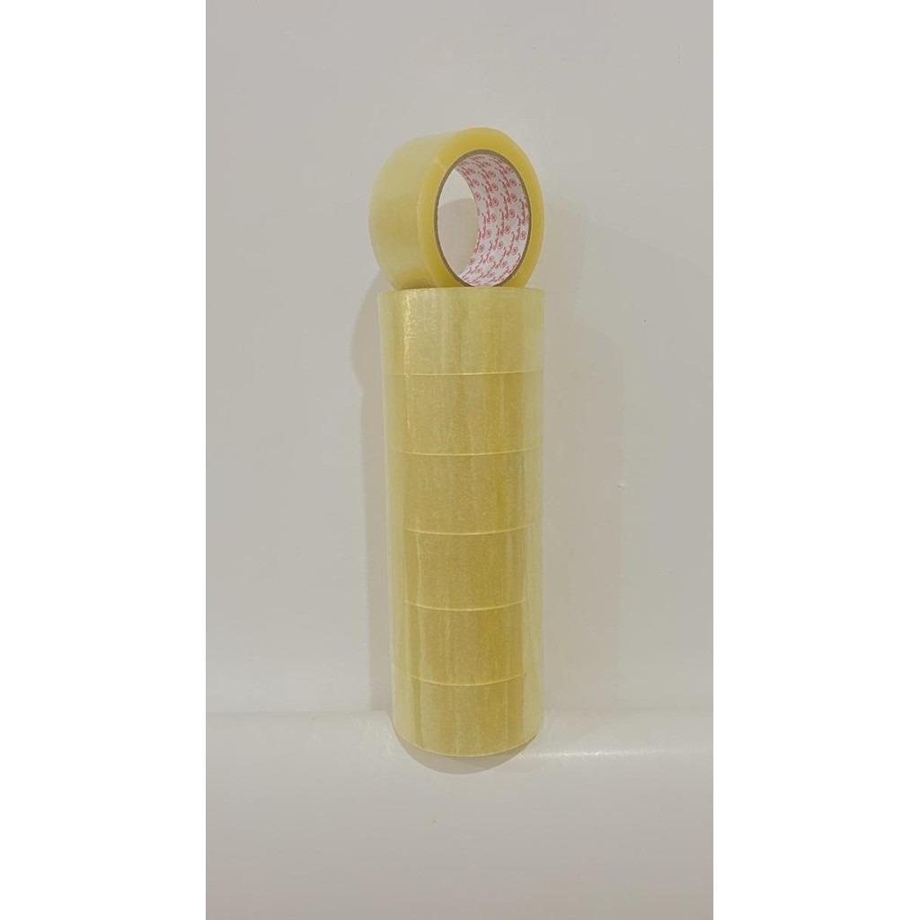 

LAKBAN BENING OPP BODHI TAPE 2 INCH 48 MM X 90 YARD / 1 SLOP ISI 6 PCS ASLI