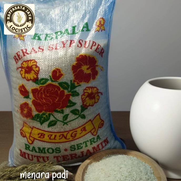 Beras Bunga 50 Kg /Bmw/Rojolele/Beras Setra Ramos Original