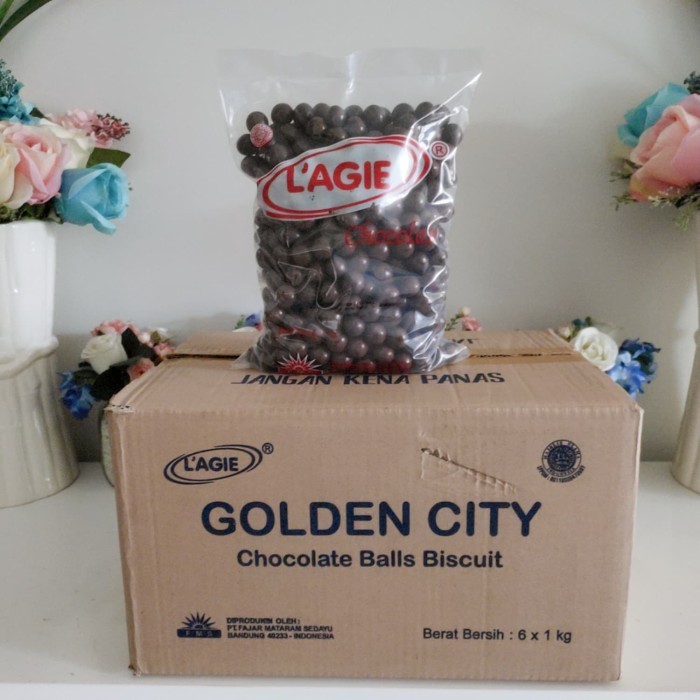 

Coklat lagie golden city chocolate ball kartonan 6 kg